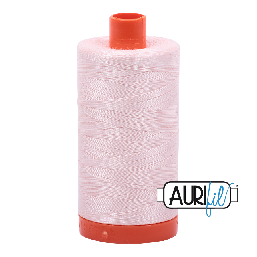Aurifil 50wt Cotton Thread - 6723 Fairy Floss 1300m