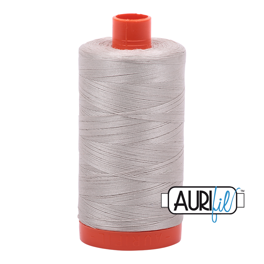 Aurifil 50wt Cotton Thread - 6725 Moondust 1300m