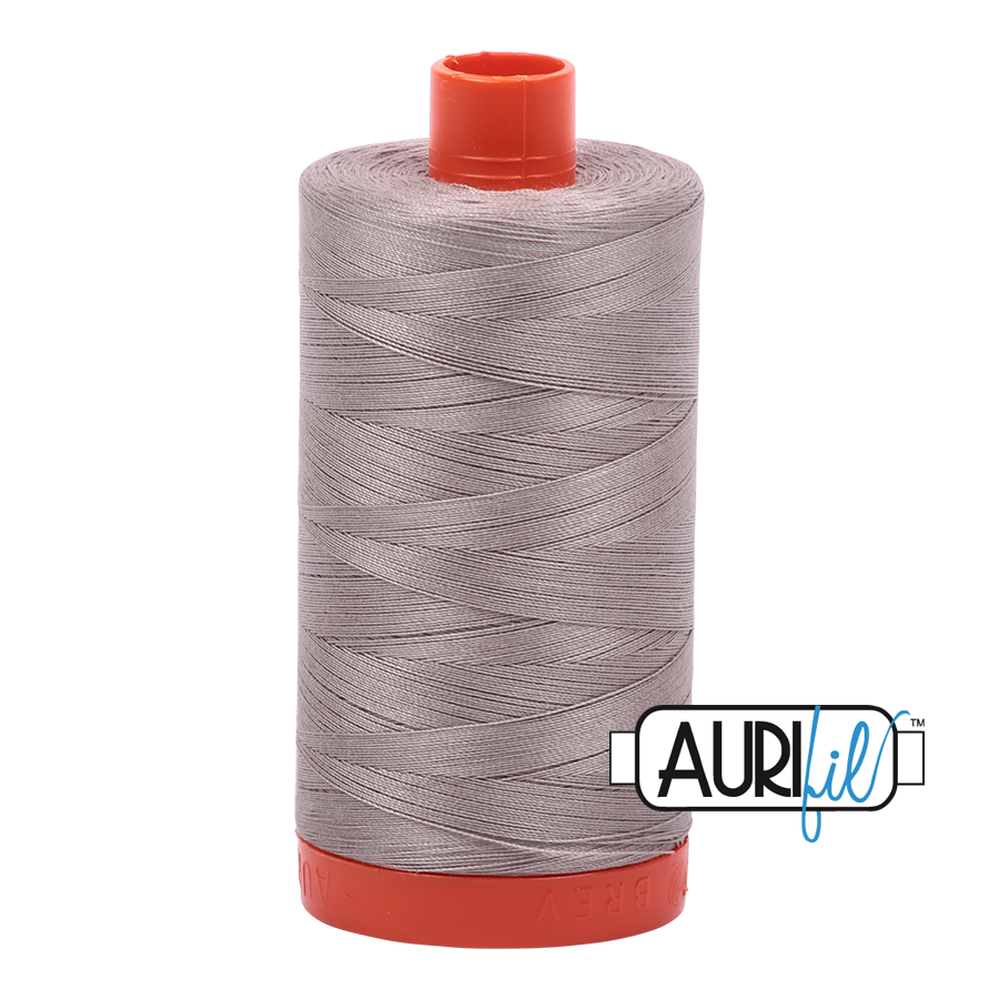 Aurifil 50wt Cotton Thread - 6730 Steampunk 1300m