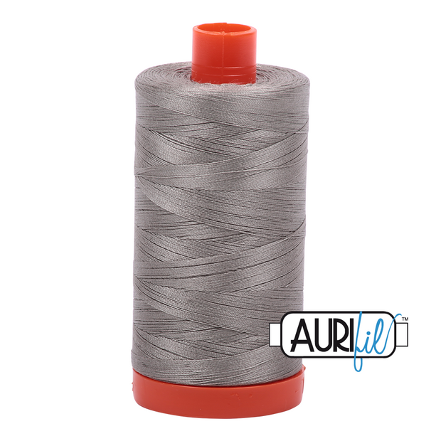 Aurifil 50wt Cotton Thread - 6732 Earl Grey 1300m