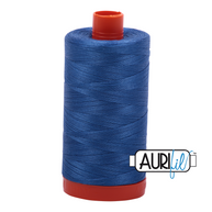Aurifil 50wt Cotton Thread - 6738 Peacock Blue 1300m