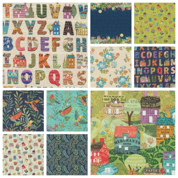 Paper Hamlet 10 Fat Quarter Bundle