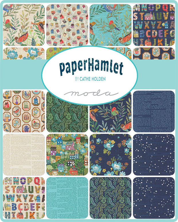 Moda Paper Hamlet 20 Fat Quarter Bundle by Cathe Holden