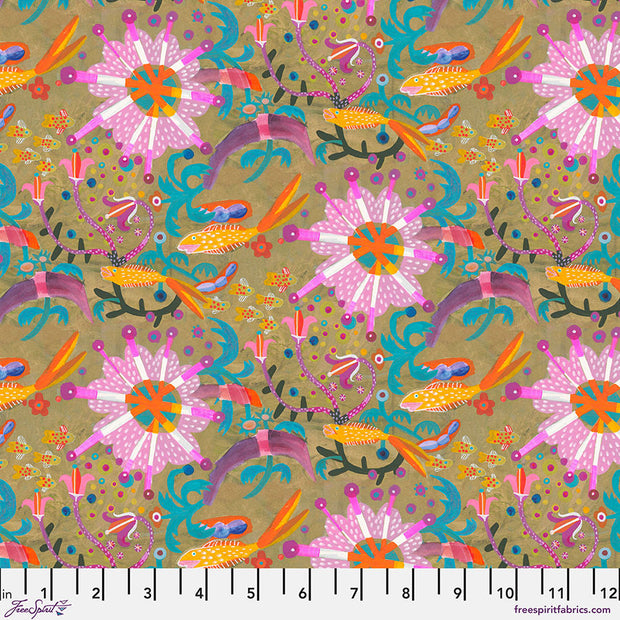 PWES042.Gold SM Goldfish Star, Colori by Estè MacLeod 1/2m