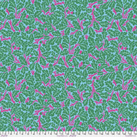 Free Spirit - Kaffe Fassett x Morris & Co - Oak Turquoise 1/2m