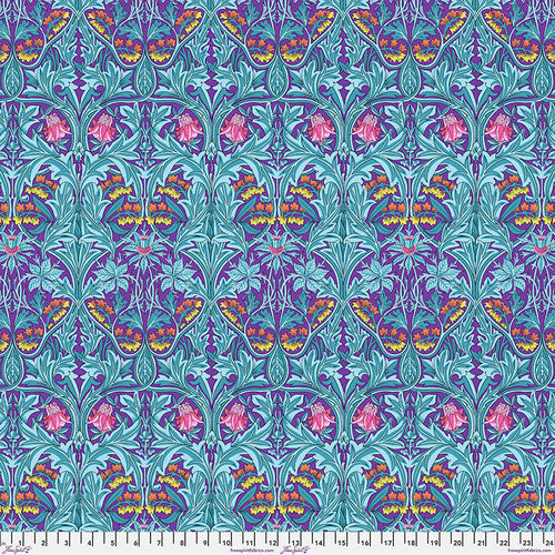 Free Spirit - Kaffe Fassett x Morris & Co - Bluebell Purple1/2m