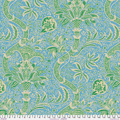Free Spirit - Kaffe Fassett x Morris & Co - Indian Aqua 1/2m