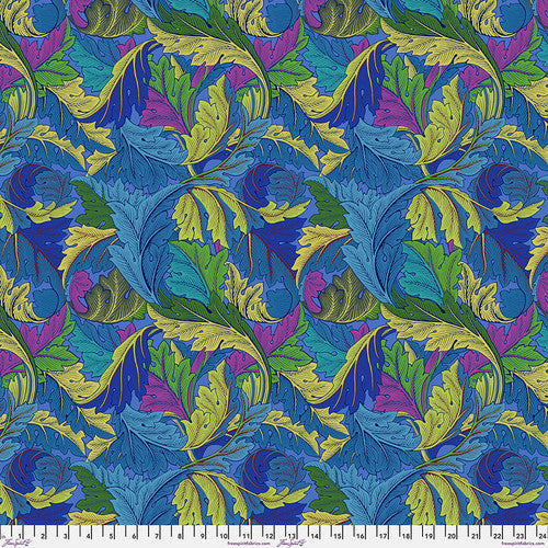 Free Spirit - Kaffe Fassett x Morris & Co - Acanthus Cobalt 1/2m