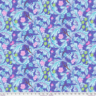 Free Spirit - Kaffe Fassett x Morris & Co - Leicester Cobalt 1/2m