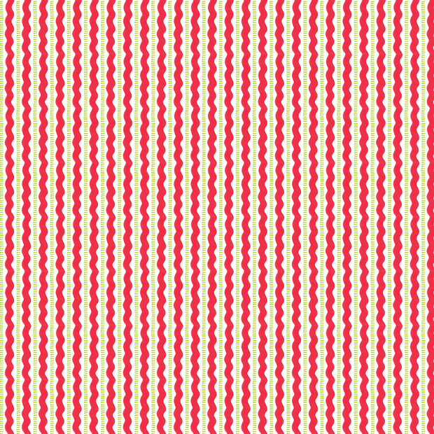 So Much Joy! Christmas Rick Rack Red