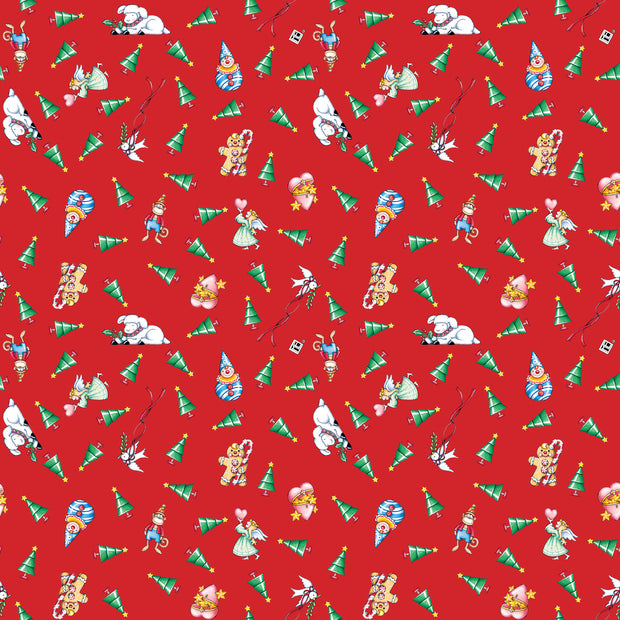 So Much Joy! Christmas Tree Toss Red