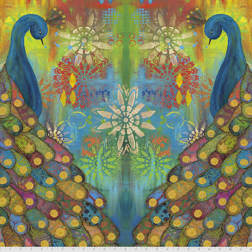 Pizzazz - Multi Peacock Panel