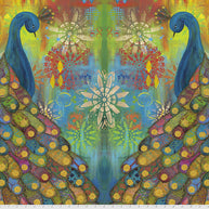 Pizzazz - Multi Peacock Panel
