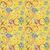 Pizzazz - Graffiti - Lemon 1/2m