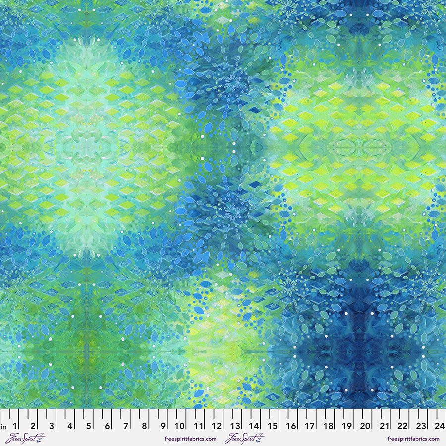 Sue Penn - Happy Blooms Stardust Cyan
