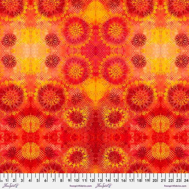 Sue Penn - Happy Blooms Sunburst Flame