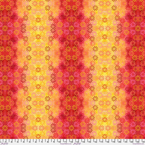 Free Spirit - Paper Trees Summer Daisies Warm 1/2m