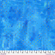 Free Spirit - Paper Trees Micro Dot Azure 1/2m
