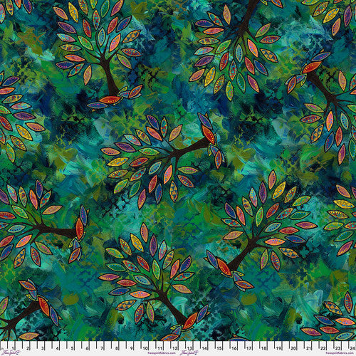 Free Spirit - Paper Trees Thicket - Green 1/2m