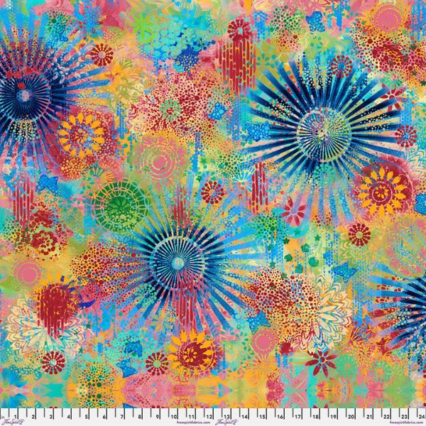 PWSP091 Multi Daydreams - Skylights by Sue Penn 1/2m