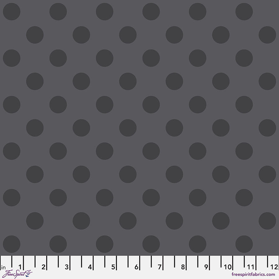 PWTP118-Carbon Pom Pom, True Colors Graywork 1/2m