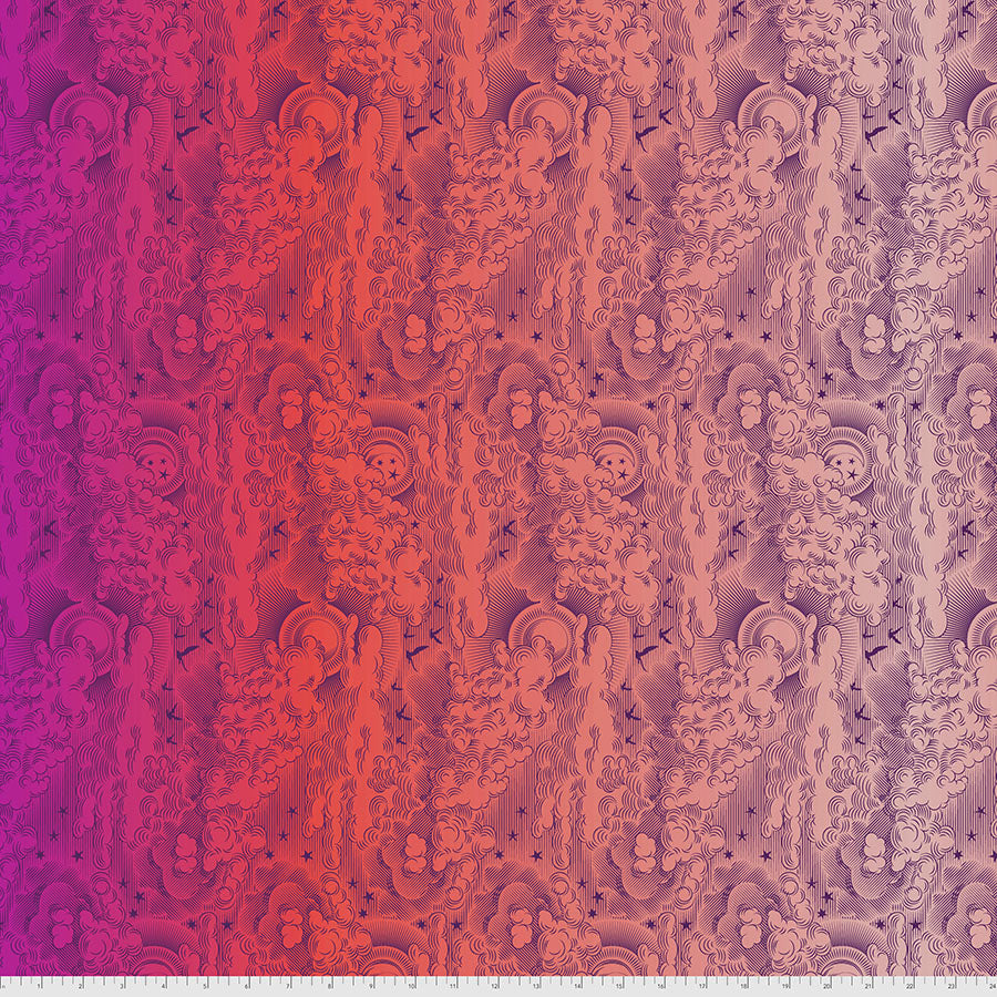 Daydreamer - Little Fluffy Clouds Dragonfruit 1/2m