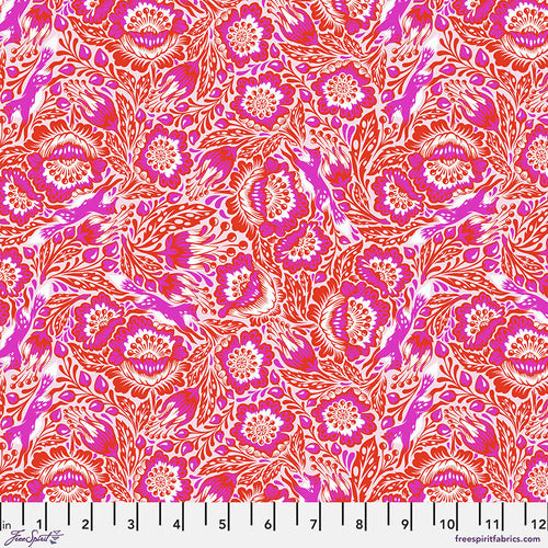 Tula Pink Tiny Beasts - Out Foxed Glimmer 1/2m