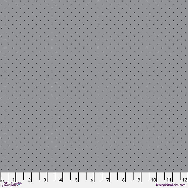 PWTP185-Shadow Tiny Dots, True Colors Graywork 1/2m
