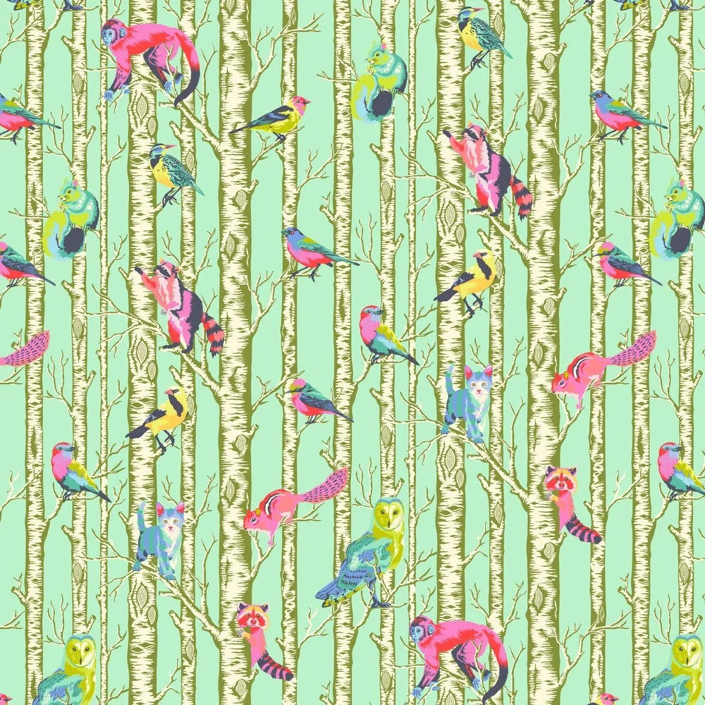 PWTP245.Enchanted Family Tree, Full Moon Forest II by Tula Pink 1/2m