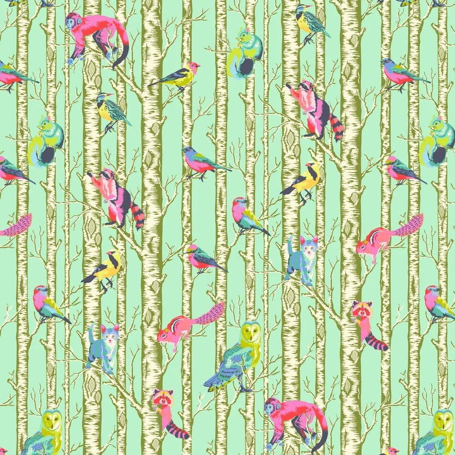 PWTP245.Enchanted Family Tree, Full Moon Forest II by Tula Pink 1/2m