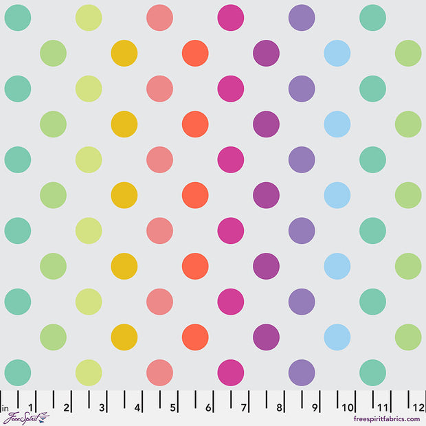 PWTP262.Whisper Disco Poms, True Colors Graywork 1/2m