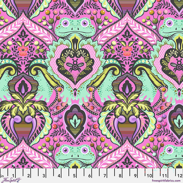Pre-Order Now PWTP274.Gumball Frog Prince, Prince Charming Déjà Vu by Tula Pink 1/2m