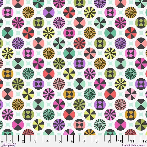 Pre-Order Now PWTP278.Sugarrush Taffy, Prince Charming Déjà Vu by Tula Pink 1/2m