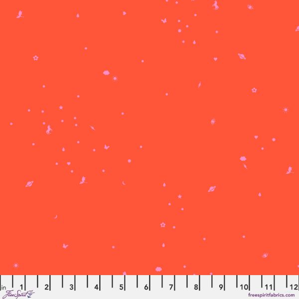 Pre-Order Now PWTP289.Vermillion Charmed, Legendary by Tula Pink 1/2m