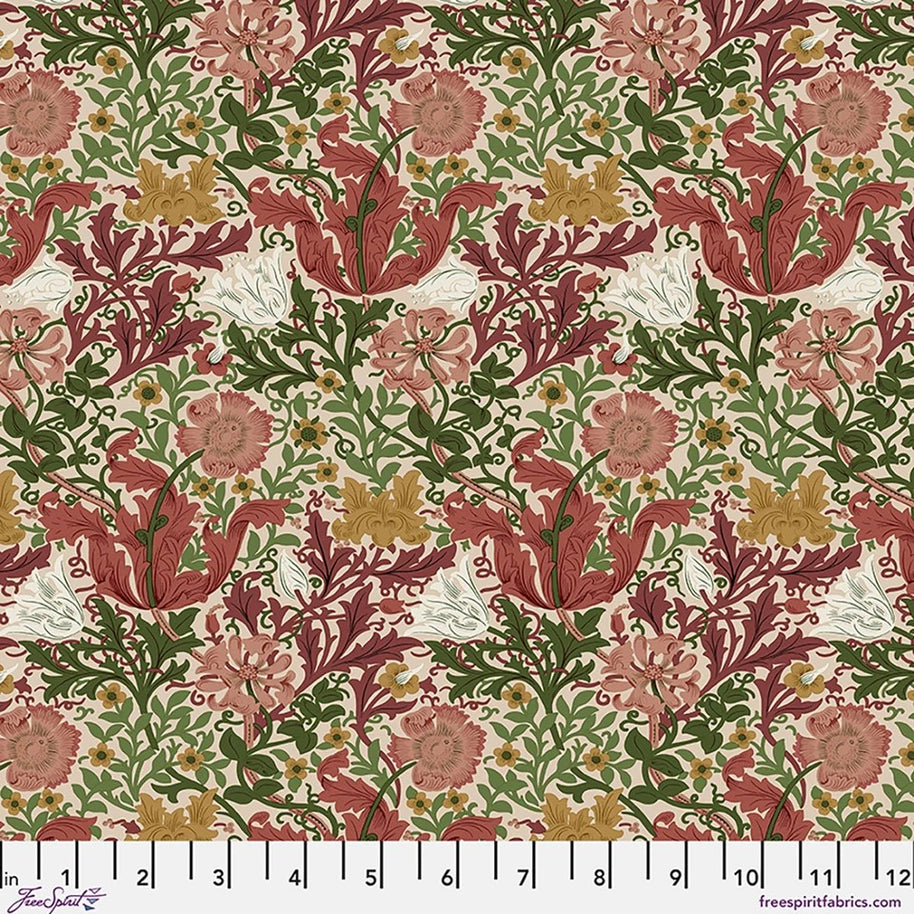 PWWM022.Rose Compton, Suffolk Holiday Collection by Morris & Co 1/2m