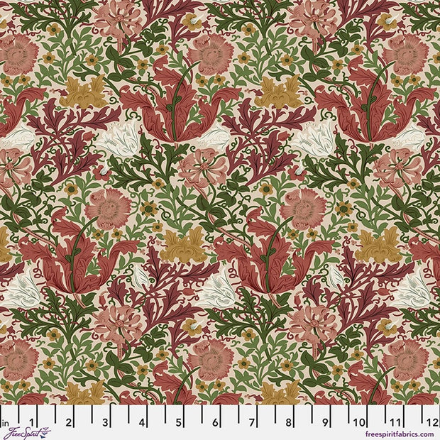 PWWM022.Rose Compton, Suffolk Holiday Collection by Morris & Co 1/2m