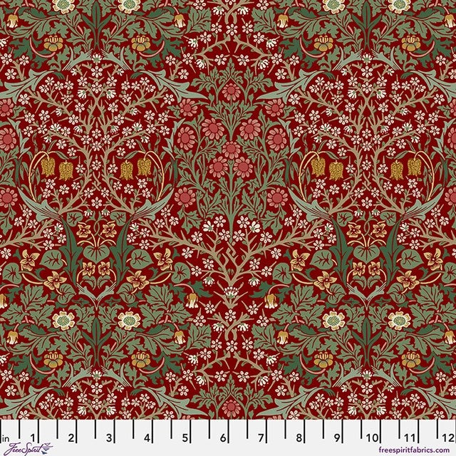 PWWM055.Thornedrose Blackthorn, Suffolk Holiday Collection by Morris & Co 1/2m
