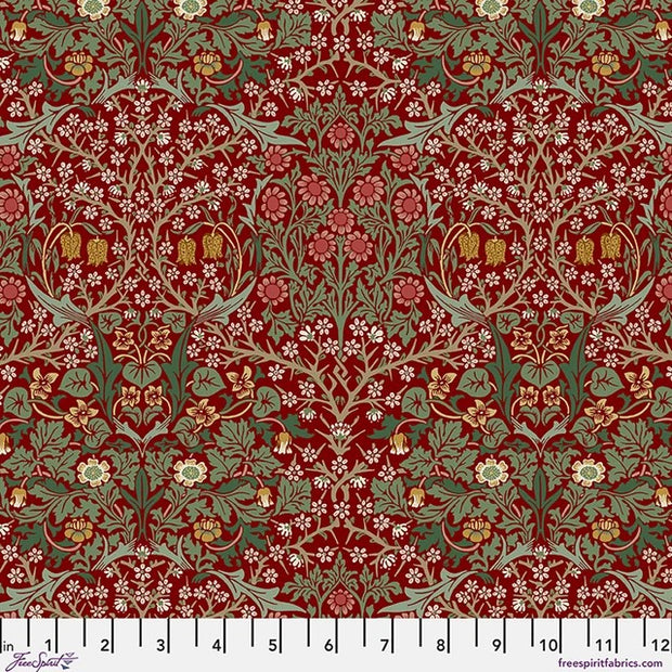 PWWM055.Thornedrose Blackthorn, Suffolk Holiday Collection by Morris & Co 1/2m