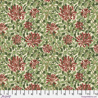 PWWM120.Madderleaf Honeysuckle, Suffolk Holiday Collection by Morris & Co 1/2m