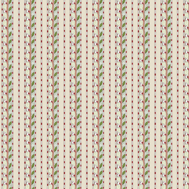 Beford Park Ivory Daffodil Stripe