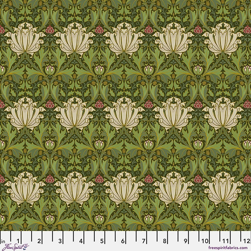 PWWM144.Herball Helena, Suffolk Holiday Collection by Morris & Co 1/2m