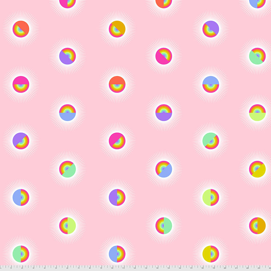 Daydreamer - Extra wide fabric - Saturdaze Guava