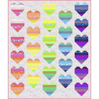 Floating Hearts Quilt Kit