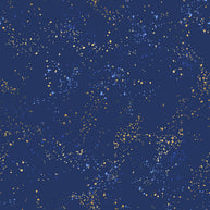 RS5055 105M - 108” Speckled Navy Extra Wide Quilt Backing (108in) by Rashida Coleman Hale 1/2m