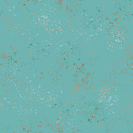 RS5055 72M - 108” Speckled Turquoise Extra Wide Quilt Backing (108in) by Rashida Coleman Hale 1/2m