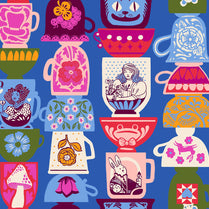 Hello Alice Tea Party Blue Ribbon