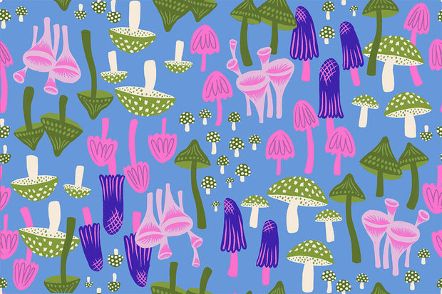 Hello Alice Mushroom Land Lindley Blue