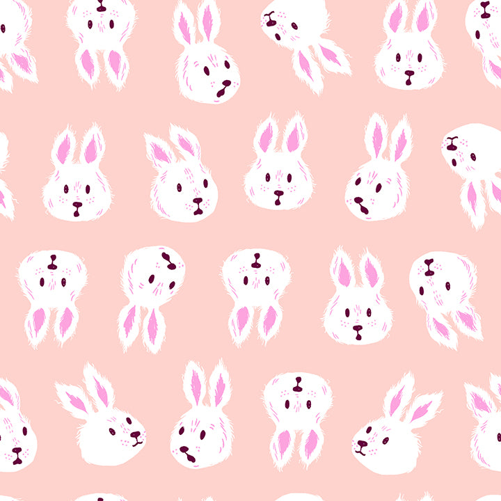 Hello Alice Rushing Rabbit Vintage Pink