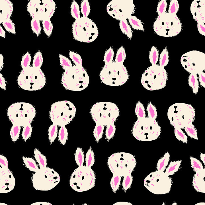 Hello Alice Rushing Rabbit Black