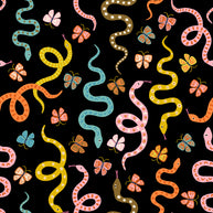Ooh Lucky Lucky Garden Snake Black